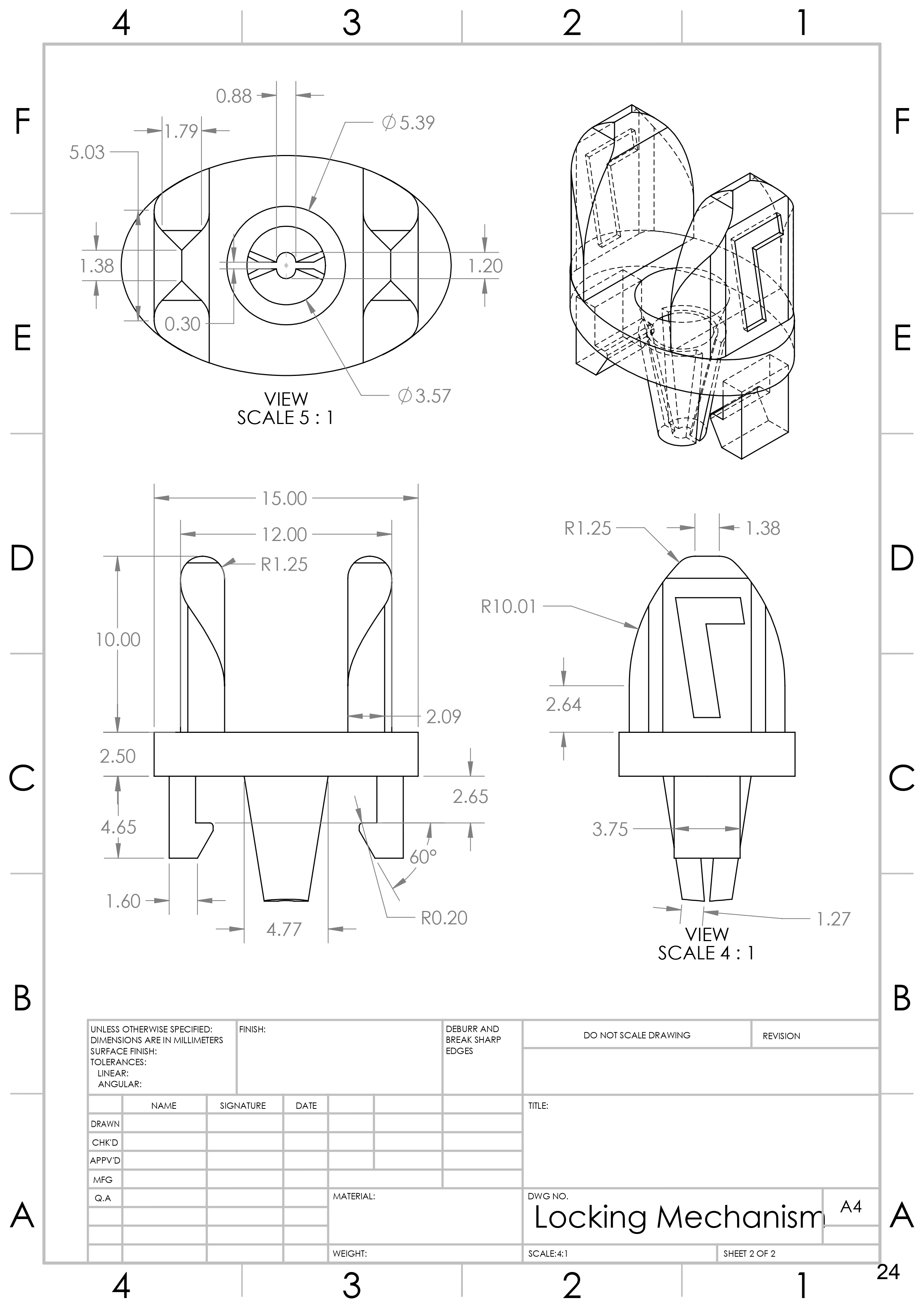 Hemostatic Lock Drawing 2